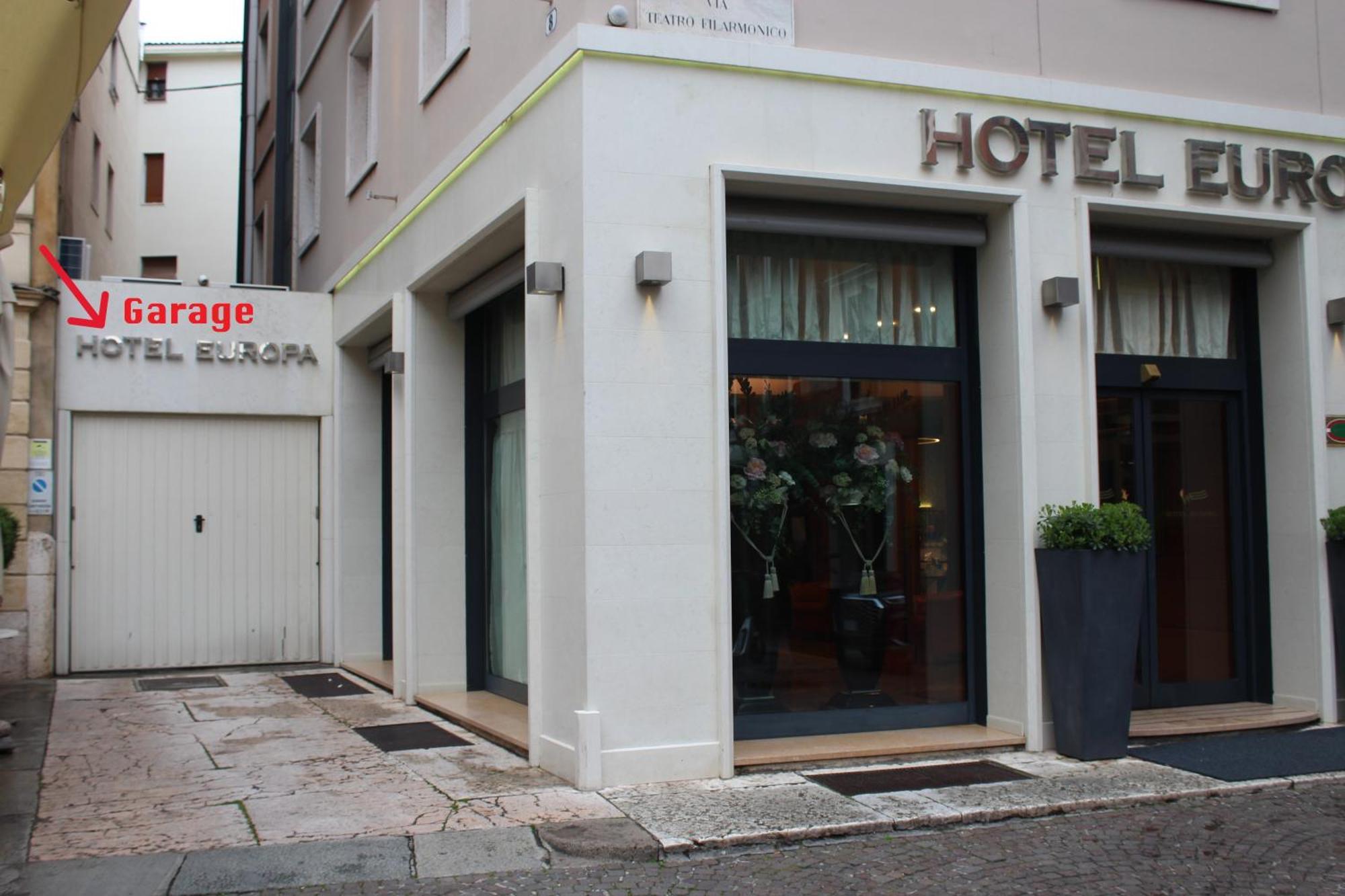 Hotel Europa Verona Esterno foto